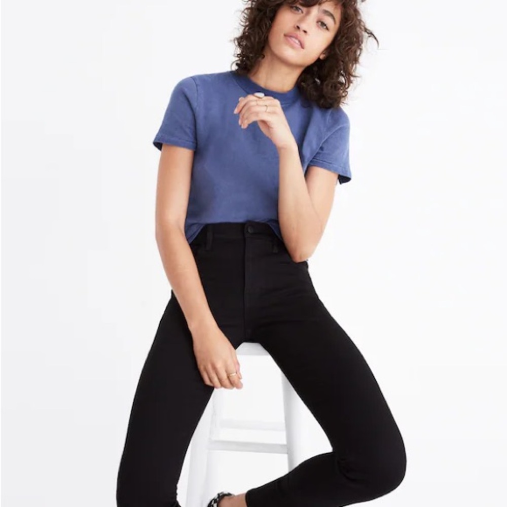Madewell Classic Black Jeggings